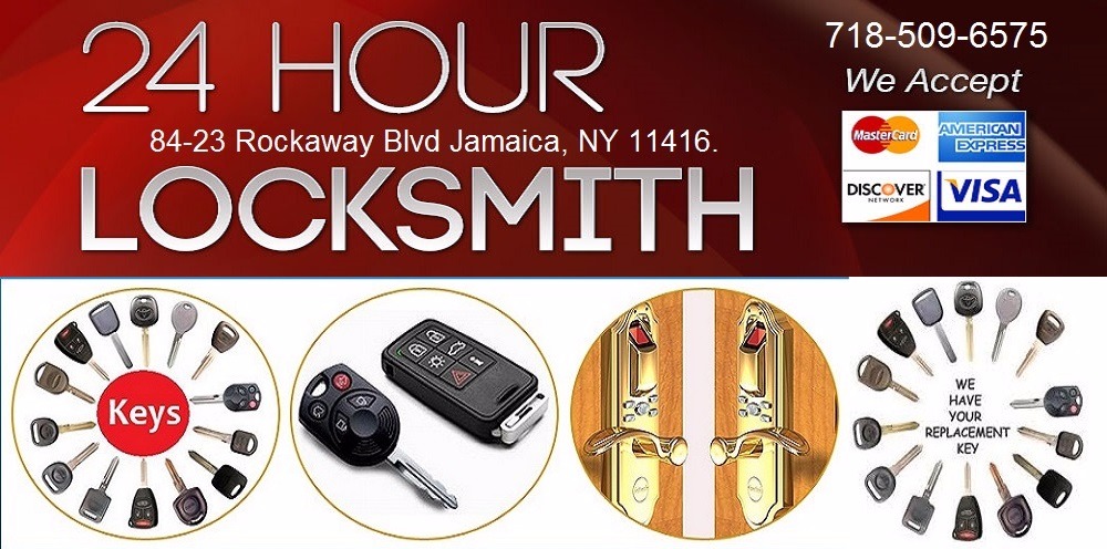 Queens NY 24 Hour Locksmith on Rockaway Blvd City 11416 NY
